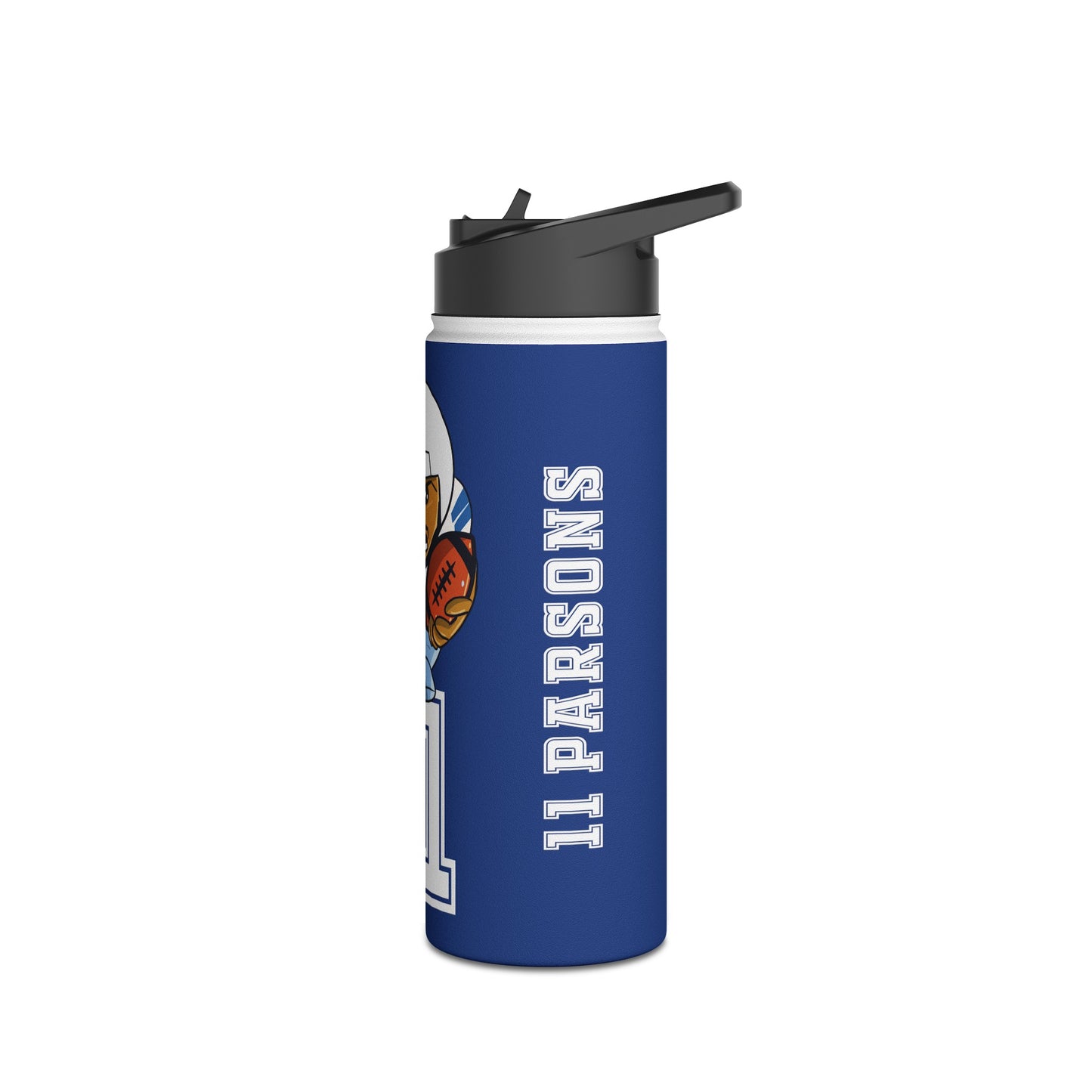 Micah Parsons Stainless Steel Water Bottle